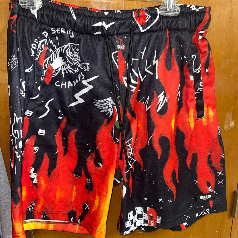Flaming shorts